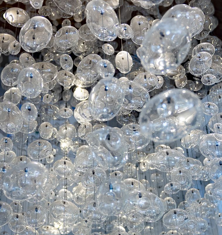 Grace Fisher Foundation chandelier